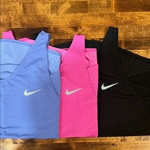 Nike Tank Tops (3) - Lavender, Magenta, Black